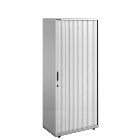 SystemFile - Single Door Tambour Unit - 1795 - Light Grey