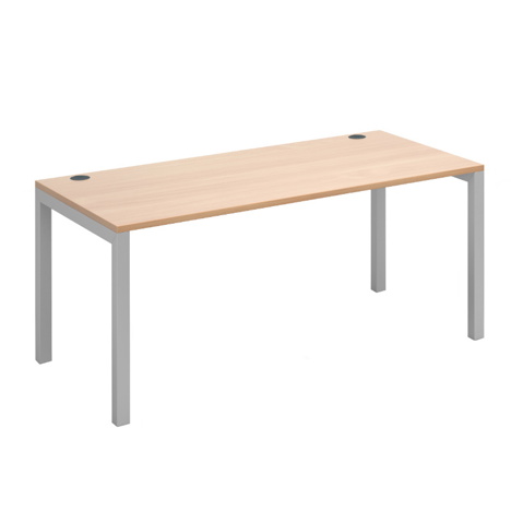 Connex Starter Single Unit - 1600 - Silver Frame - Beech