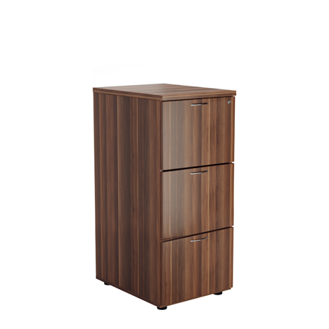 2, 3, 4 Drawer Filing Cabinet - 3 Drawer - Dark Walnut