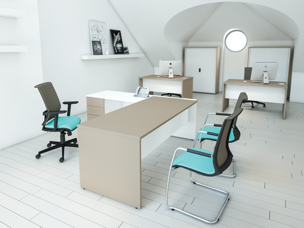 Executive Panel End Desking