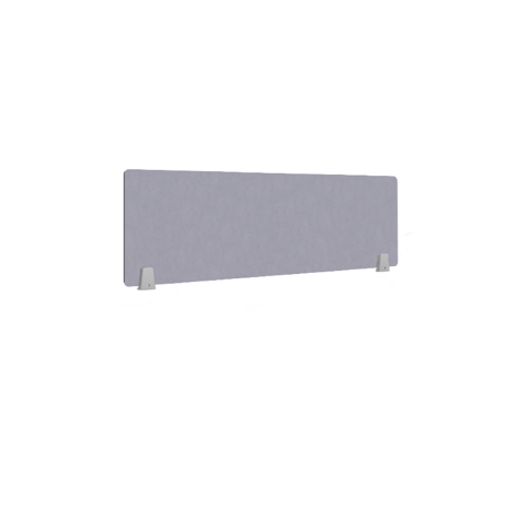EcoEdge Desk Screen & Modesty Panels - 800 - Light Grey
