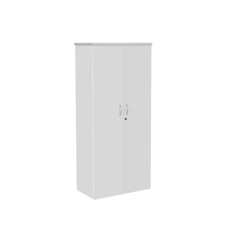 Double Door Lockable Storage Cupboards - 1600mm - Grey