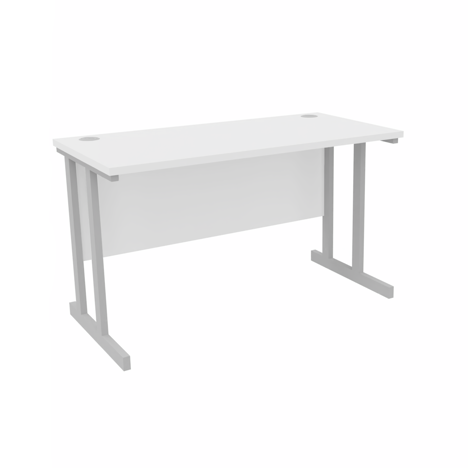 Platinum Range - VDU Workstation - 1200mm - Cantilever - 600mm - White
