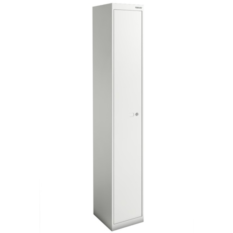 Bisley Metal Locker - Single Door - Chalk