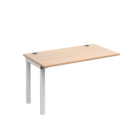 Connex add on Units (Single) - 1200 - White Frame - Beech