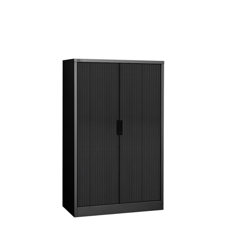 Side Opening Tambour Units - H1524 - Black