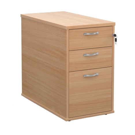 Desk High Pedestal - 800mm - Beech