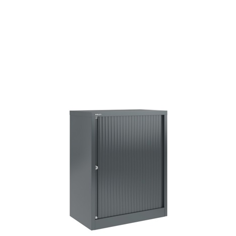 Essentials Tambour Cupboards - 1270mm - Anthracite