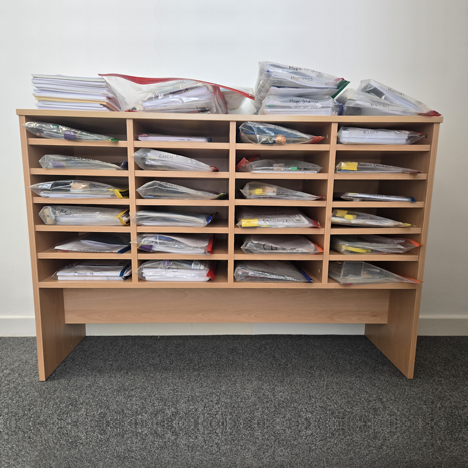 Post Sorter - Pigeon Hole Base Sorter Units