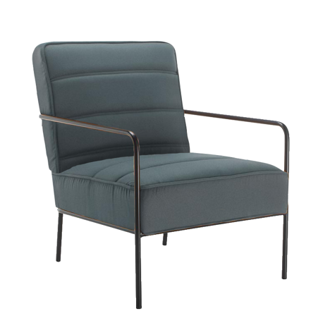 Jade Reception Chair - Grey