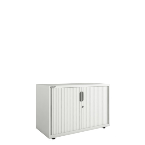SystemFile - Single Door Tambour Unit - 693 - Chalk