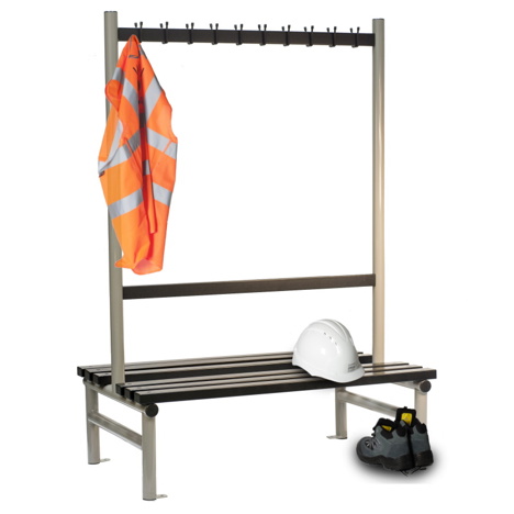 Cloakroom Units - 1200mm - Double Sided - 20 Hooks