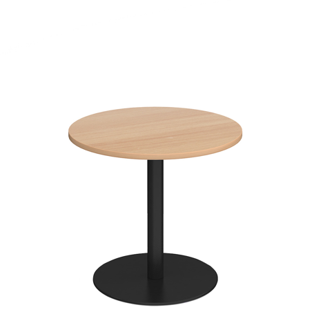 Monza Circular Dining Table - Black - Beech