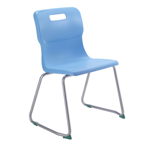 Titan Skid Base Chair - Size 5 - Sky Blue