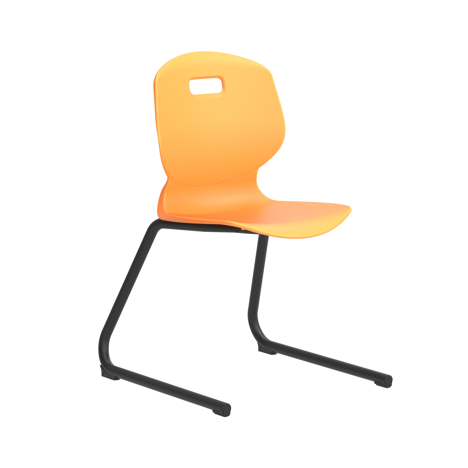 Arc Reverse Cantilever Chair - Size 5 - Marigold