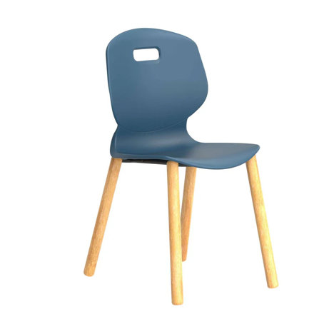 Titan Arc Wooden Four Leg Frame - Size 5 - Steel Blue
