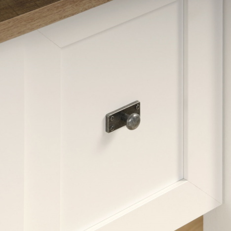 Shaker Style Desk Soft White