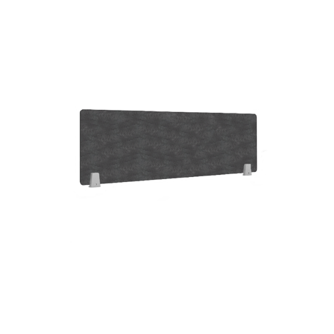 EcoEdge Desk Screen & Modesty Panels - 800 - Slate