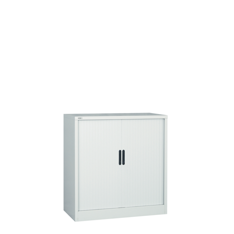 Side Opening Tambour Units - H1016 - Silver