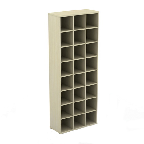 Wooden Pigeon Hole Unit - W800mm - 24