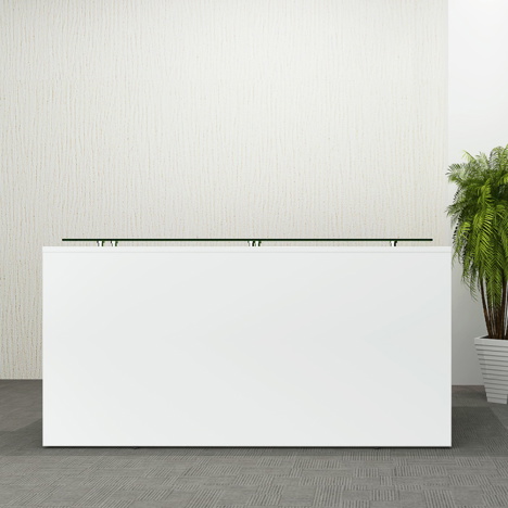 Gloss White Reception Counter