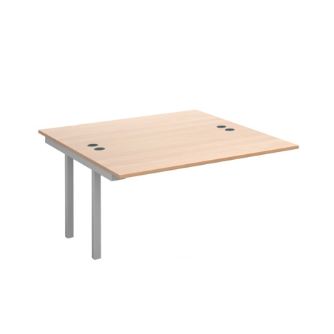 Connex add on Units (Back to Back) - 1400 - Silver Frame - Beech