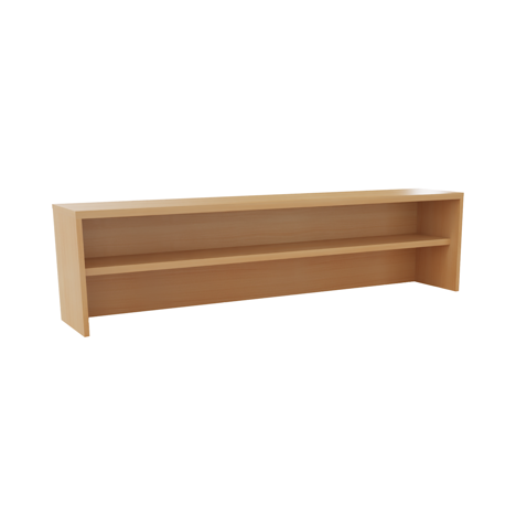 Reception Units - Hood Unit - W1600 x D300 x H405mm - Beech