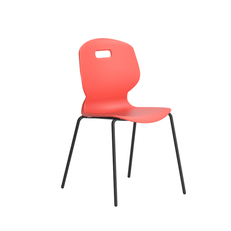 Arc 4 Leg Chair - Size 5 - Coral