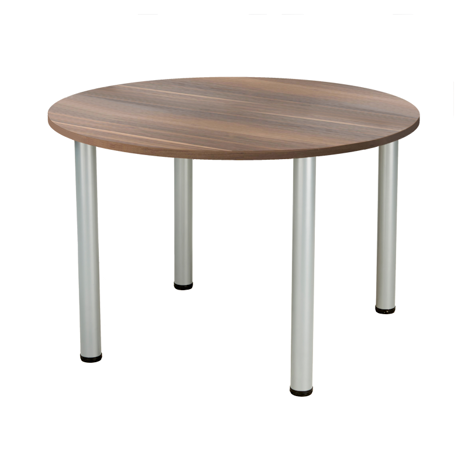 Circular Table - 1000mm - Dark Walnut
