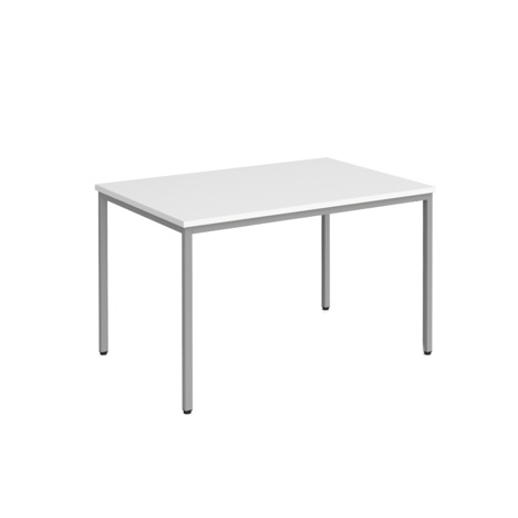 Flexi 25 Rectangular Table - 1200mm - Silver - White