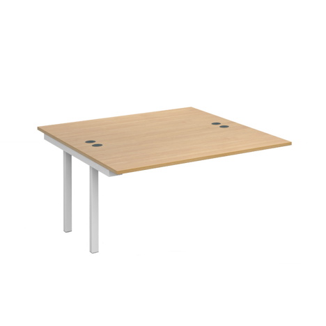Connex add on Units (Back to Back) - 1400 - White Frame - Oak