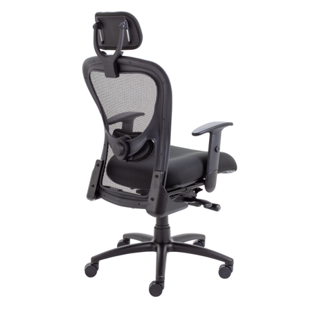 Strata High Back Chair with Seat Slide