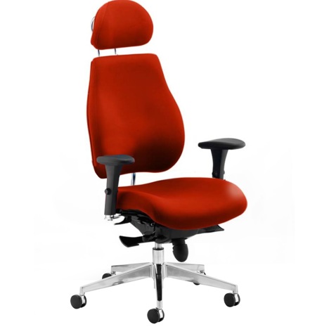 Chiro Plus Ultimate With Headrest - Tobasco Red