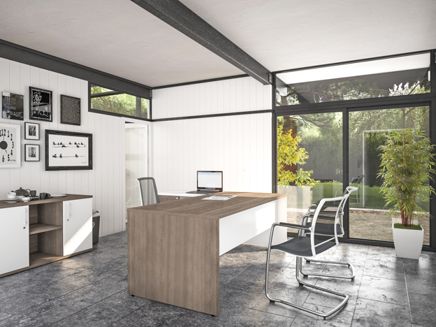 Executive Panel End Desking