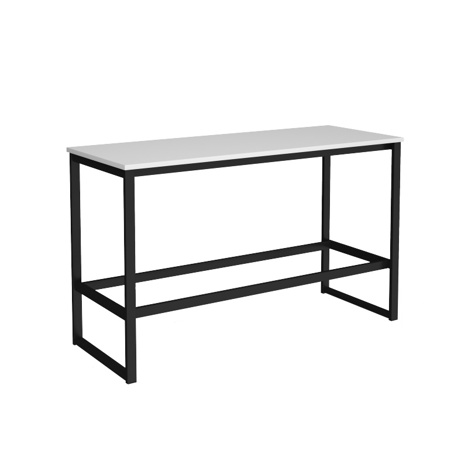 Otto Poseur Benching Solution Dining Table 1800 - Black - White