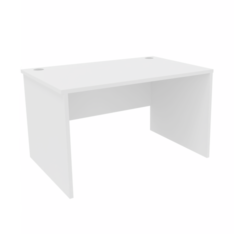 Platinum Range - VDU Workstation - 1200mm - Panel End - White