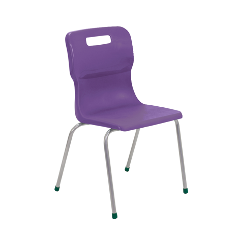 Titan 4 Leg Chair - Size 4 - Purple