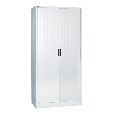 Side Opening Tambour Units - H1981 -  Silver
