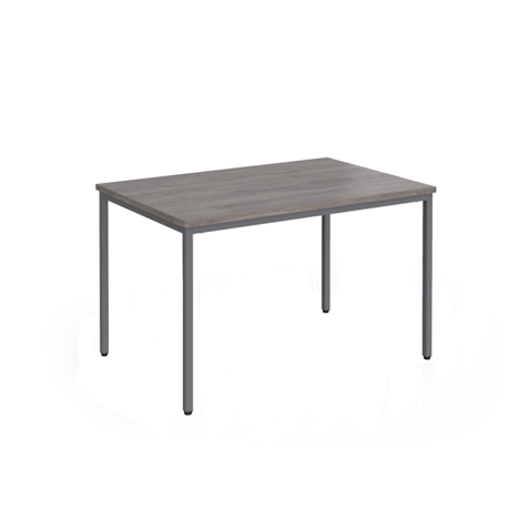 Flexi 25 Rectangular Table - 1200mm - Graphite - Grey Oak