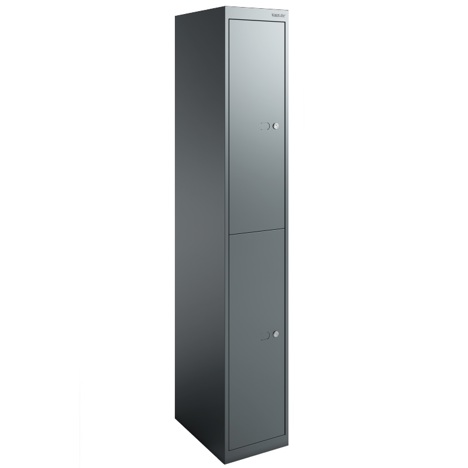 Bisley Metal Locker - Double Door - (Extra Deep) - Anthracite