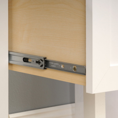 Shaker Style Desk Soft White