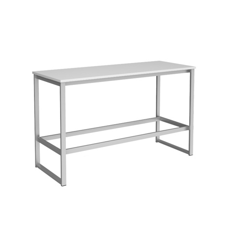 Otto Poseur Benching Solution Dining Table 1800 - Silver - White