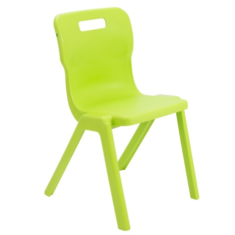 Titan One Piece Chair - Size 6 - Lime