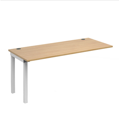 Connex add on Units (Single) - 1600 - White Frame - Oak