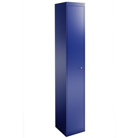 Bisley Metal Locker - Single Door - Oxford Blue