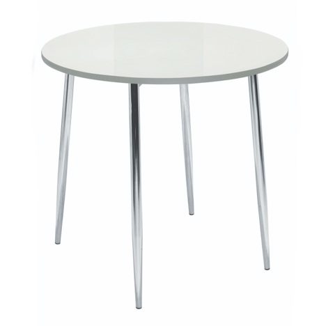 Ellipse 4-Leg Table - White