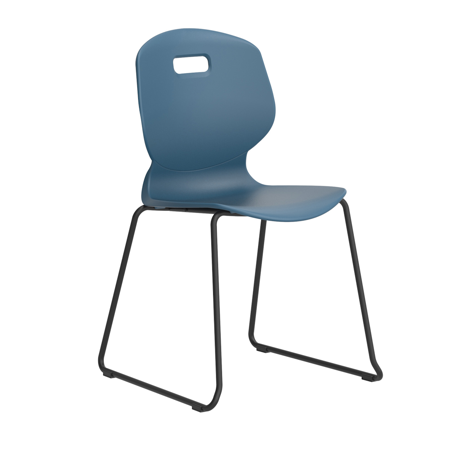 Arc Skid Chair - Size 5 - Steel Blue