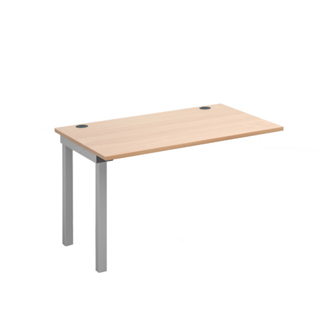 Connex add on Units (Single) - 1200 - Silver Frame - Beech