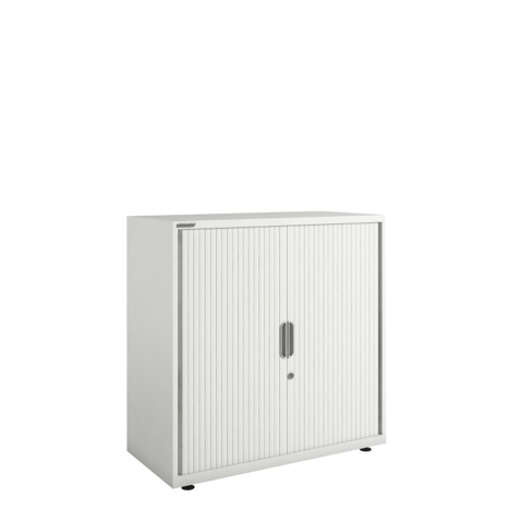 SystemFile - Single Door Tambour Unit - 997 - Chalk