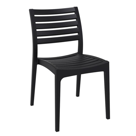 Ares Side Chair - Black